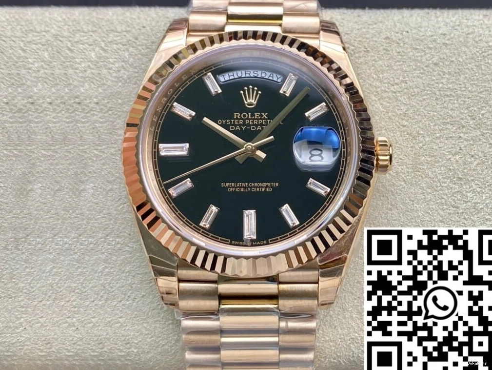 Rose Rolex EW V2 Day Factory Date Gold 228238a 0117